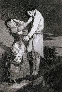 Francisco de goya y Lucientes Out hunting for teeth oil painting on canvas
